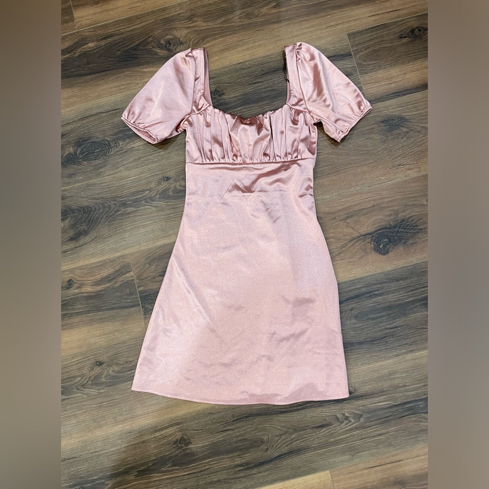 ✨pink baby doll dress✨